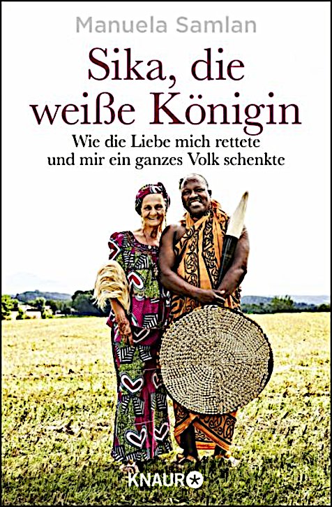 Frau Samlan und ihr Mann in traditioneller Kleidung auf dem Cover des Buchs.