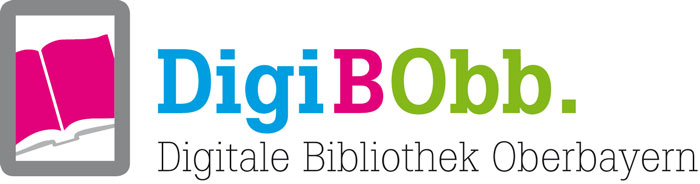 Logo der DigiBObb mit ebook-Reader